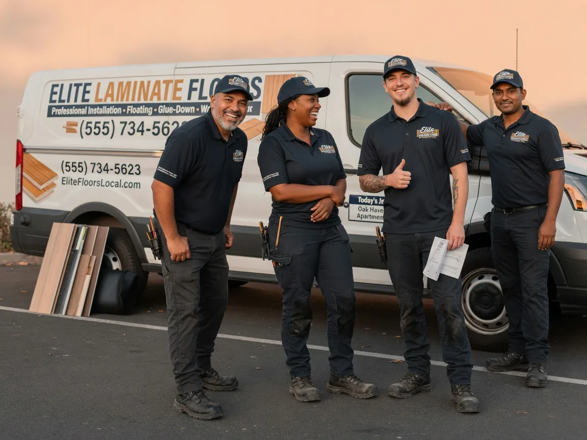 Laminate flooring installation company in Berne, IN